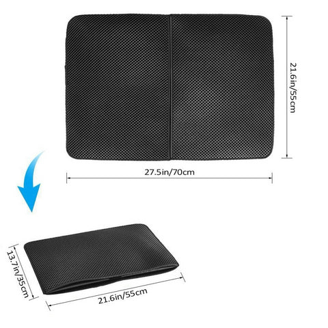 PetDudes™ Foldable Litter Catching Pad - PetShopDudes